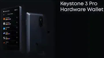 Keystone 3 pro 📱 распаковка и настройка кошелька